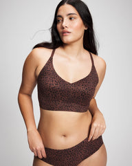 Racerback Bralette with Lace Back