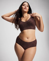 Racerback Bralette with Lace Back