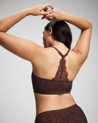 Racerback Bralette with Lace Back