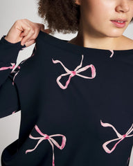 Long-Sleeve Pajama Top