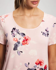 Short Sleeve Scoop Neck Sleepshirt