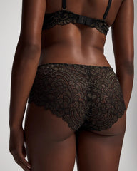 Lace Back Hipster Panty