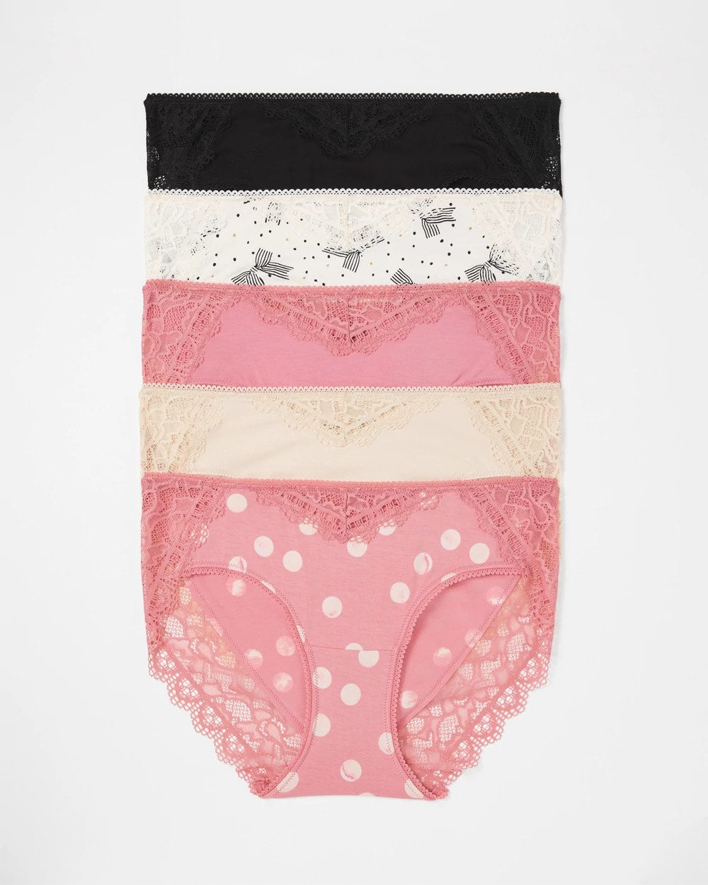 Lace Hipster 5 Pack