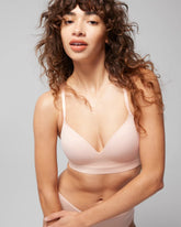 Luxe Wireless Bra with Lace Back