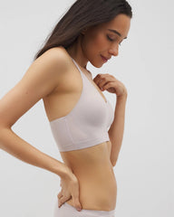 Racerback Bralette with Lace Back