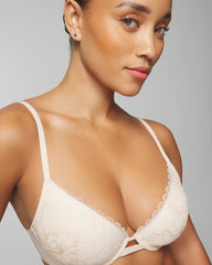Plunge Bra with Lace