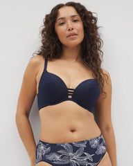 Push-up Plunge Bra with Lace