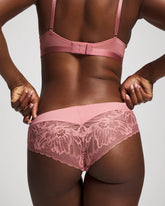 Cheeky Hipster Panty with Lace Back