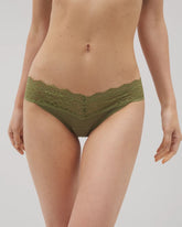 Lace Waist Thong