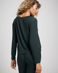 Long-Sleeve Pajama Top