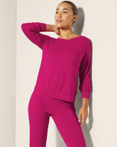 Long-Sleeve Pajama Top