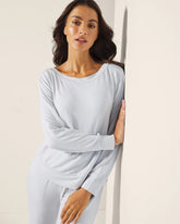 Long-Sleeve Pajama Top