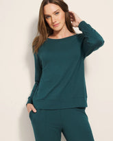 Long-Sleeve Pajama Top