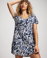 Short Sleeve Scoop Neck Sleepshirt
