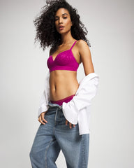 Wireless Bra with Lace