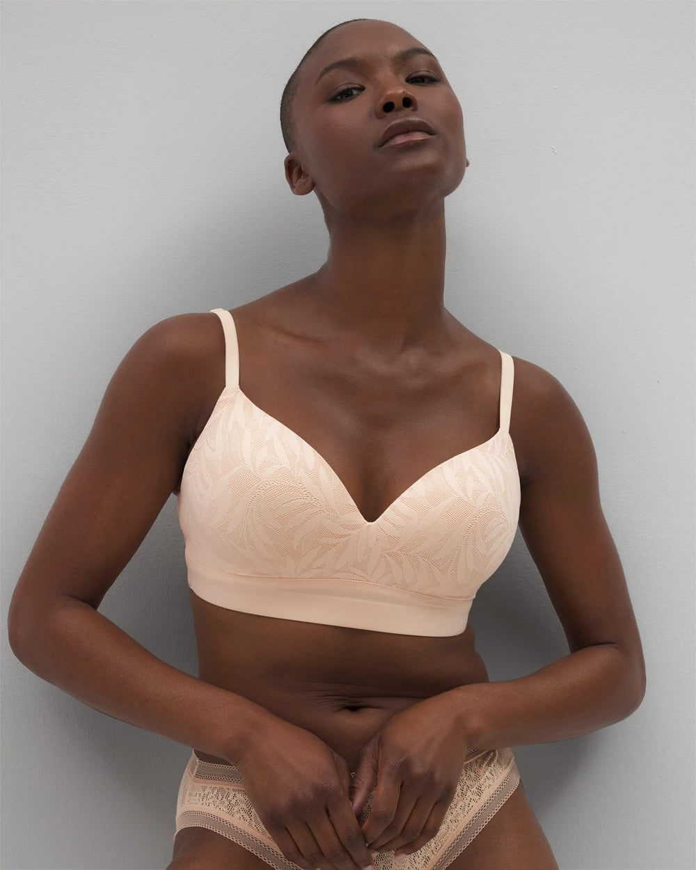Wireless Bra with Lace