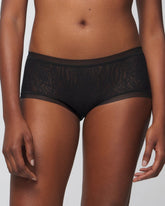 Soma Boyshort Panty with Stretch Lace