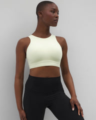 High-Neck Yoga Bra