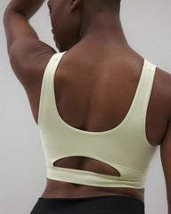 High-Neck Yoga Bra