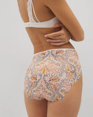 Vanishing Edge Microfiber Modern Brief Panty with Lace