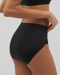 Vanishing Edge Microfiber Modern Brief Panty with Lace
