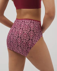 Vanishing Edge Microfiber Modern Brief Panty with Lace