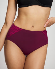Tummy Modern Brief Panty with Lace
