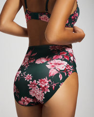 Tummy High-Waist Brief Panty with Lace