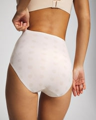 Tummy High-Waist Brief Panty with Lace