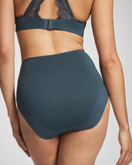 Tummy High-Waist Brief Panty with Lace
