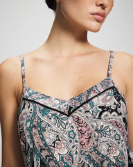 Piped Pajama Cami
