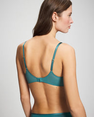 Tattoo Embroidered Perfect Coverage Bra
