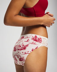 Edge Hipster Panty with Lace