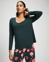 Classic Long Sleeve Pajama Top