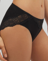 Embraceable Hipster Panty Crochet Lace