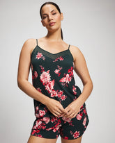 Mesh Trim Pajama Cami