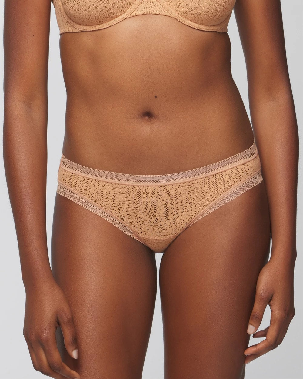 Soma Hipster Panty with Stretch Lace