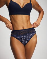 Edge High-Leg Panty with Lace