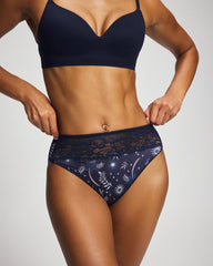 Edge High-Leg Panty with Lace
