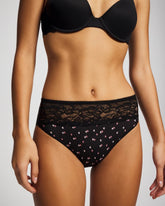 Edge High-Leg Panty with Lace