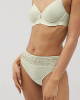 Edge High-Leg Panty with Lace