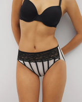 Edge High-Leg Panty with Lace