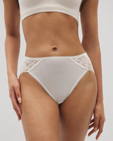 High-Leg Panty with Enchanting Lace