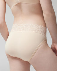 High-Leg Panty with Enchanting Lace