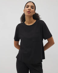 Short-Sleeve Pocket Pajama Tee
