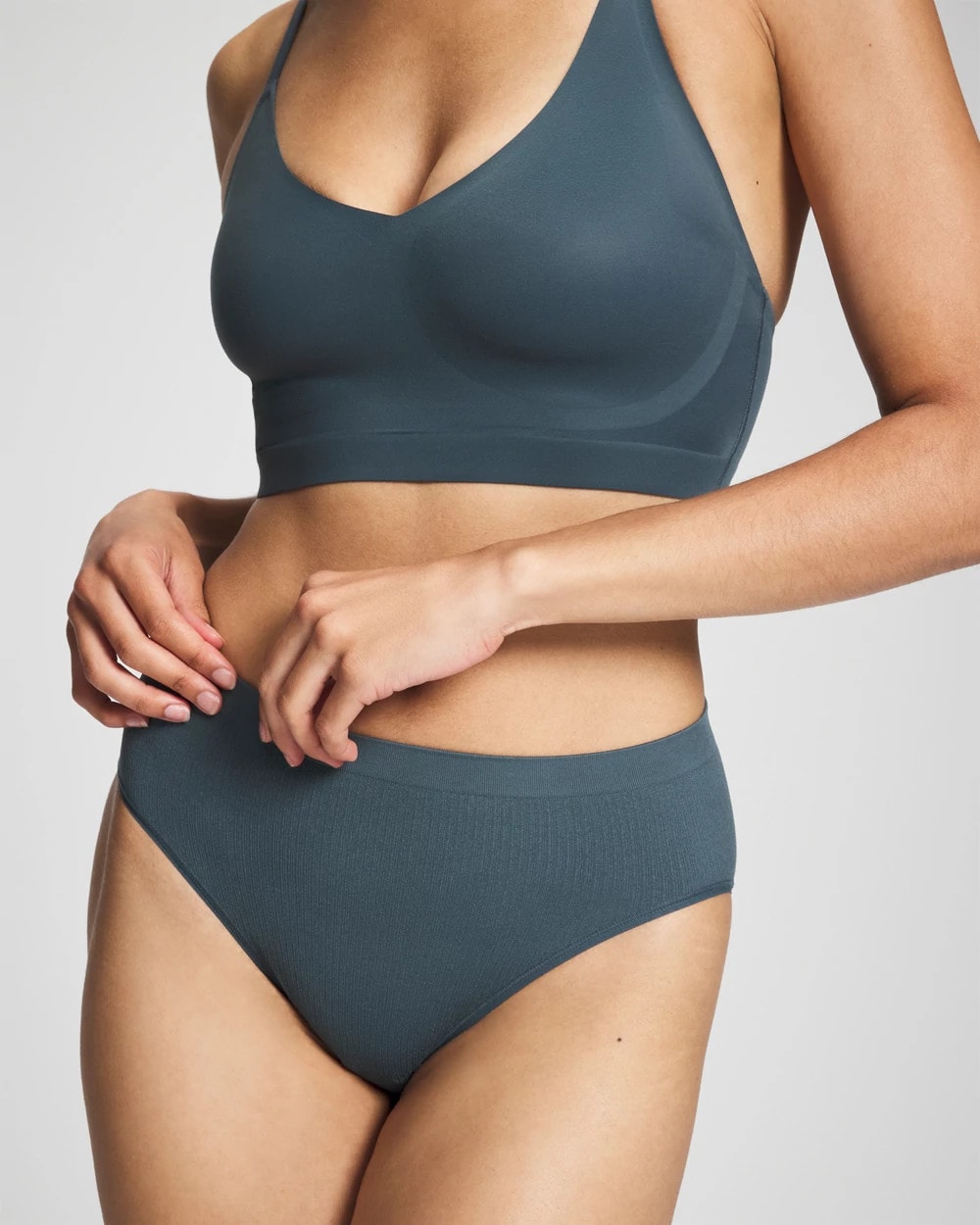Seamless Rib High-Leg Panty