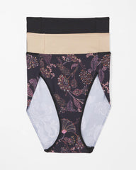 Tummy High-Leg Brief Panty 3 Pack
