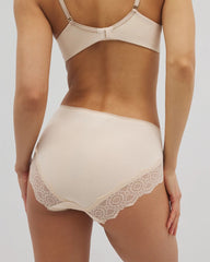 Embraceable High-Leg Panty with Crochet Lace
