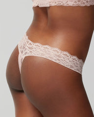 Thong Panty with Enchanting Lace