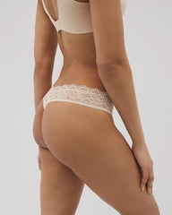 Lace Waist Thong